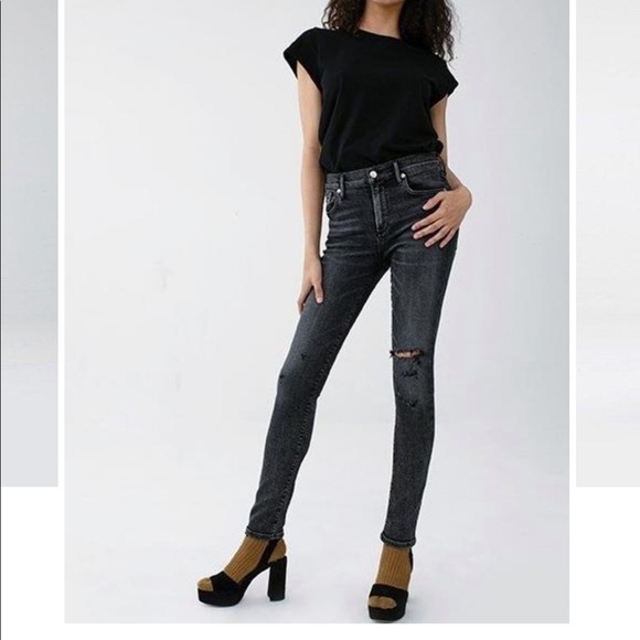 AGolde Sophie Skinny in Silence SZ 27 - Picture 1 of 12
